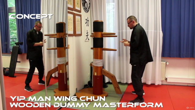 WING TSUNG, WING CHUN, Yip man Kung Fu Wooden Dummy Form ! – Screenshot 1