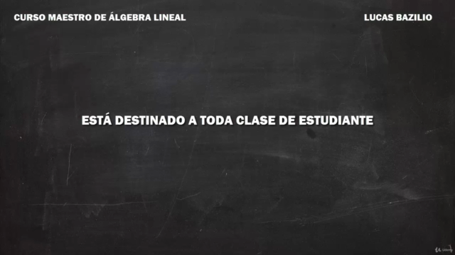 Curso Maestro de Álgebra Lineal: Aprende desde Cero – Screenshot 3