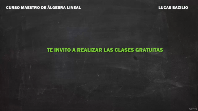 Curso Maestro de Álgebra Lineal: Aprende desde Cero – Screenshot 4