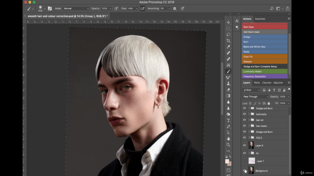 Le Basi del Ritocco dei Capelli con Photoshop – Screenshot 4