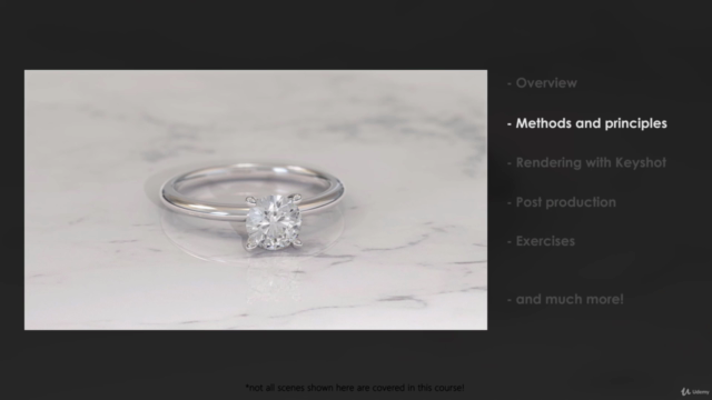 Jewelry rendering with KeyShot – Screenshot 2
