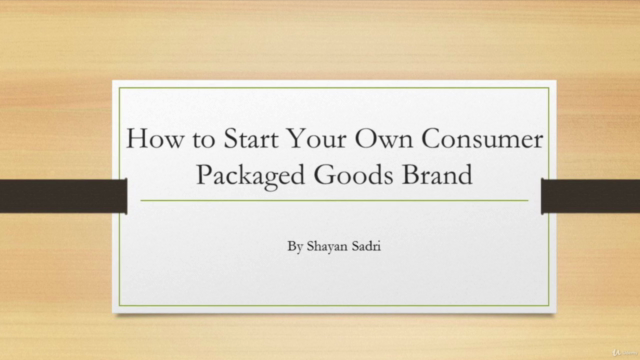 How To Start Your Own Food Brand And Sell In Stores. – Screenshot 1