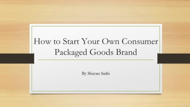 How To Start Your Own Food Brand And Sell In Stores. – Screenshot 2