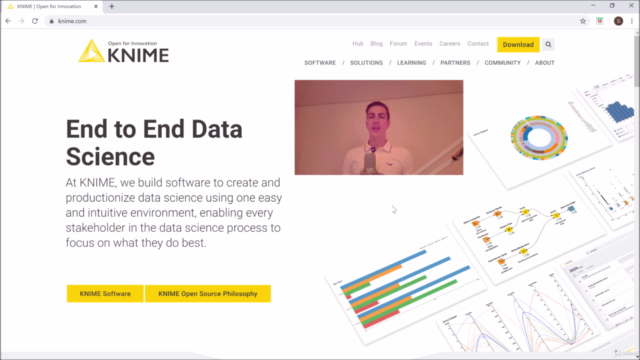 KNIME 3.7: Datenanalyse/Datenverarbeitung+ Machine Learning – Screenshot 1