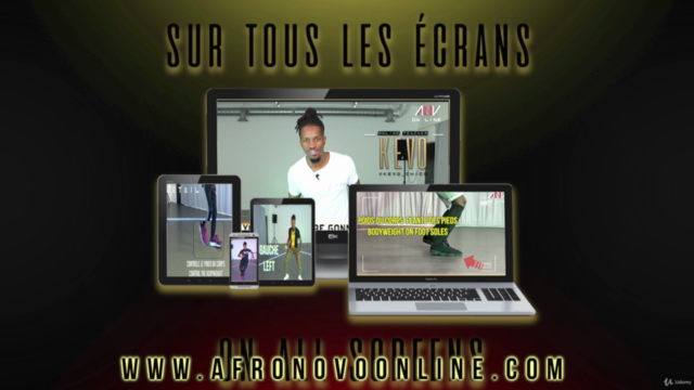 AFRO DANCE CLASS ONLINE BEGINNER / DÉBUTANT – Screenshot 3