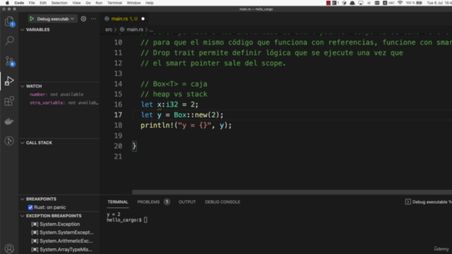 Curso completo del lenguaje Rust – Screenshot 3