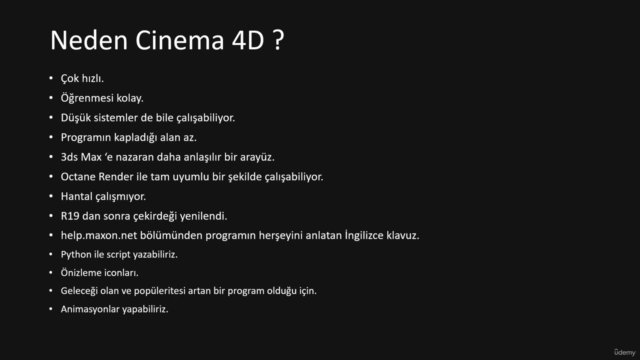 (238 SAAT) Cinema 4D & V-Ray Türkçe Eğitim Seti – Screenshot 2