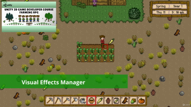 Unity 2D Game Developer Course Farming RPG – Screenshot 4