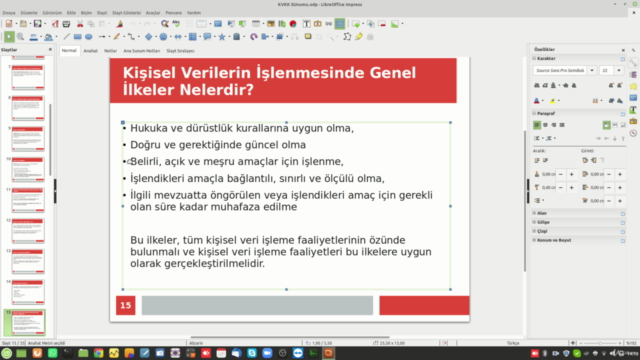 Kişisel Verileri Koruma Kanunu Eğitimi – Screenshot 1