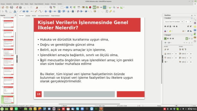 Kişisel Verileri Koruma Kanunu Eğitimi – Screenshot 2