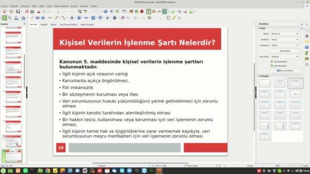Kişisel Verileri Koruma Kanunu Eğitimi – Screenshot 3