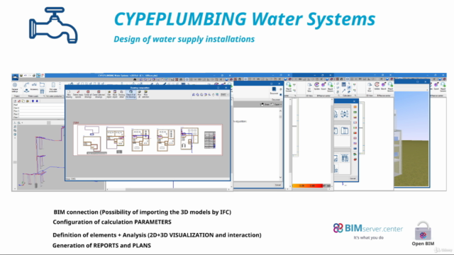 Proyectos de fontanería en Open BIM con CYPE – 2ªParte – Screenshot 4