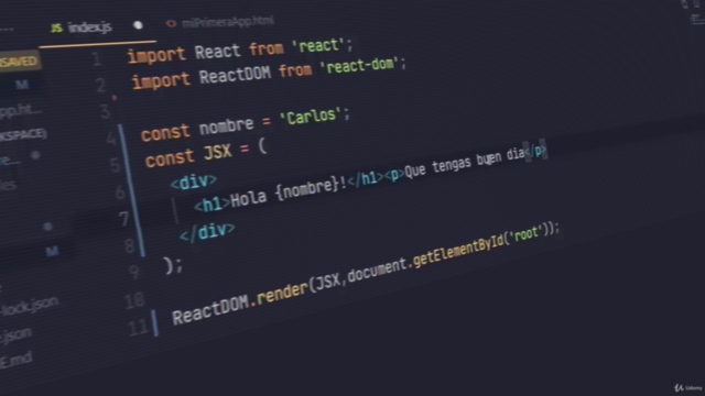 React y Firebase: El Curso Completo, Práctico y desde Cero – Screenshot 1