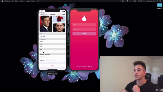 Tinder Firestore Clone | Swift 5 & iOS 13 | MVVM – Screenshot 3