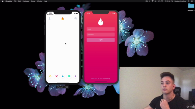 Tinder Firestore Clone | Swift 5 & iOS 13 | MVVM – Screenshot 4