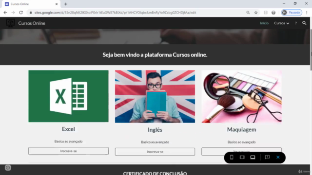 SITE EM 10 MINUTOS – Screenshot 1