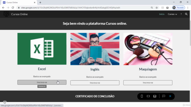 SITE EM 10 MINUTOS – Screenshot 2
