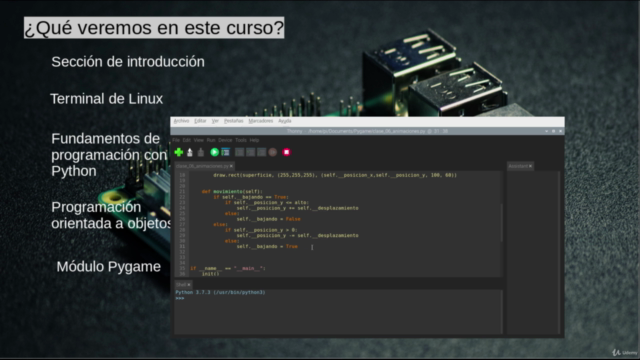 Curso completo Raspberry Pi. Aprende Python desde 0 – Screenshot 2