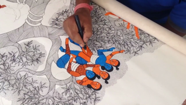 Gond Tribal Art Workshop – Screenshot 4