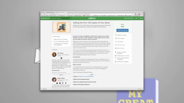 Selling the First 100 Copies of Your Book – Screenshot 2