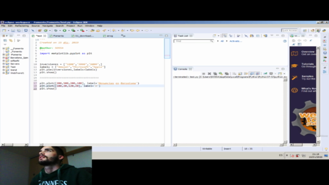 Curso de Python para Finanzas y economía – Screenshot 3