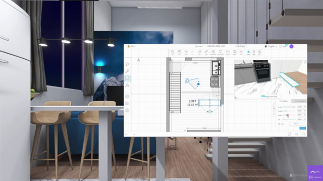 Crie ambientes decorados com qualidade PROFISSIONAL-NÍVEL 2 – Screenshot 3