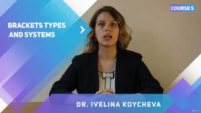 Brackets types and systems orthodontic course – Screenshot 1