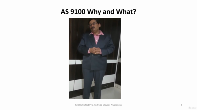 AS 9100D:2016 Clauses Awareness Training – Screenshot 4