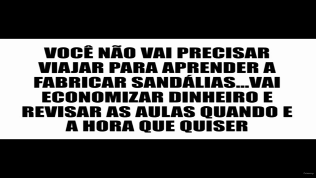 Fabricação de Sandálias Rasteirinhas – Screenshot 4