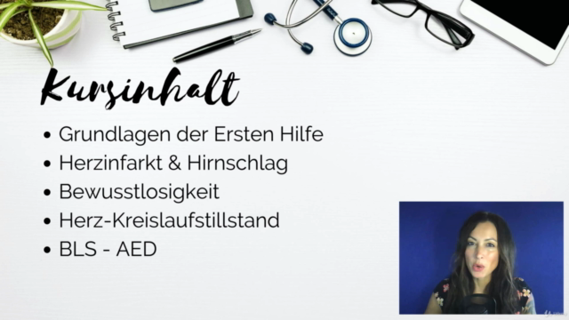 Erste Hilfe - Basic Life Support mit Test (2021 Richtlinien) – Screenshot 3
