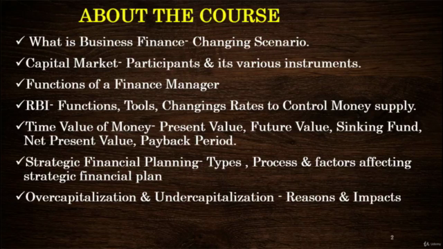 Fundamentals of Business Finance & Corporate Finance – Screenshot 2