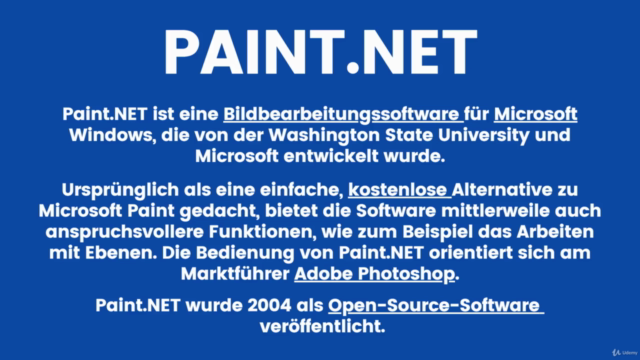 PaintNET Bild & Grafik Design Grundkurs für Anfänger – Screenshot 1
