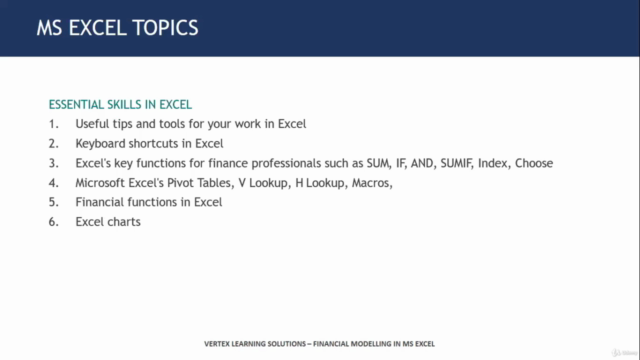 Financial Modelling in MS Excel - Screenshot_01