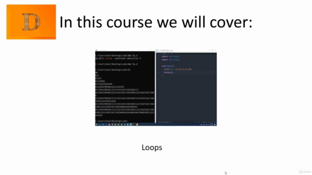 Dlang: The Complete D programming Language Course (Next C++) – Screenshot 1