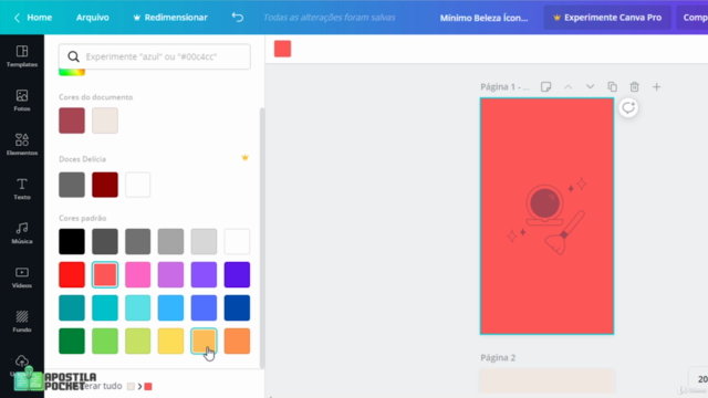 Artes Para Redes Sociais com Canva: Design Para Iniciantes – Screenshot 2