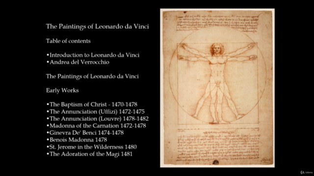 The Paintings of Leonardo da Vinci – Screenshot 1