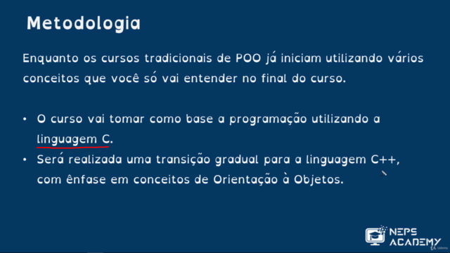 Programação Orientada à Objetos em C++ – Screenshot 2