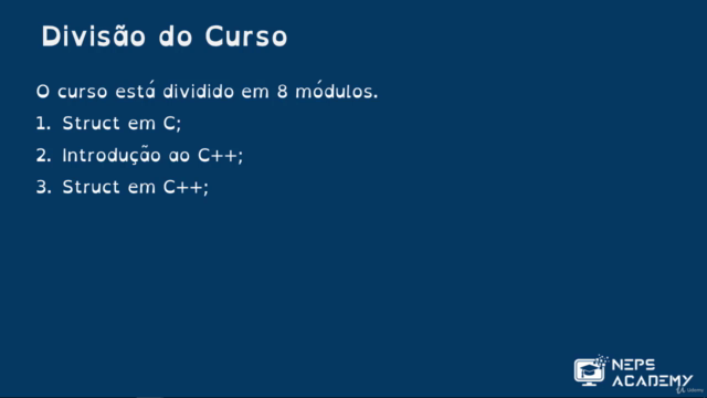 Programação Orientada à Objetos em C++ – Screenshot 3