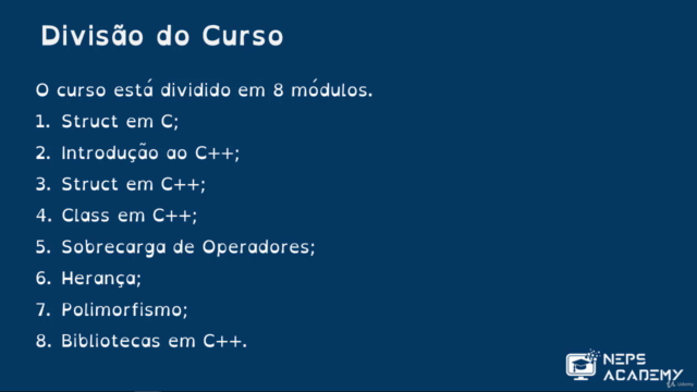 Programação Orientada à Objetos em C++ – Screenshot 4