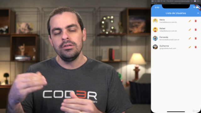 Flutter: Desenvolva um Cadastro Completo – Screenshot 2