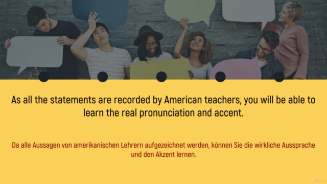 Englischkurs - Englisch Lernen mit Animationen und Dialogen – Screenshot 2