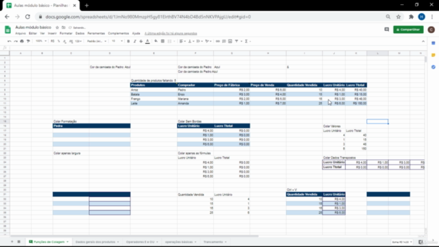 Planilhas Google - Básico ao Avançado – Screenshot 1