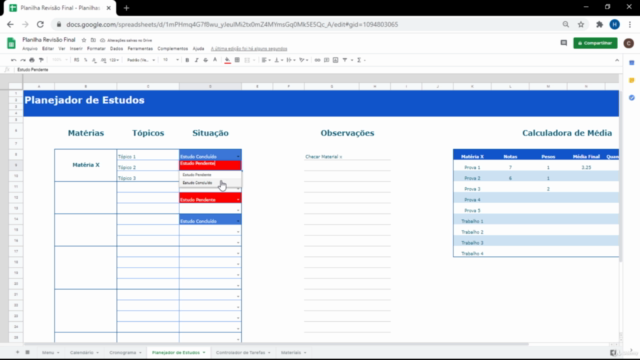 Planilhas Google - Básico ao Avançado – Screenshot 3
