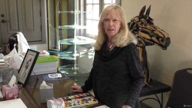 Learn to Paint Wonderful Watercolors with Sharon Long – Screenshot 2