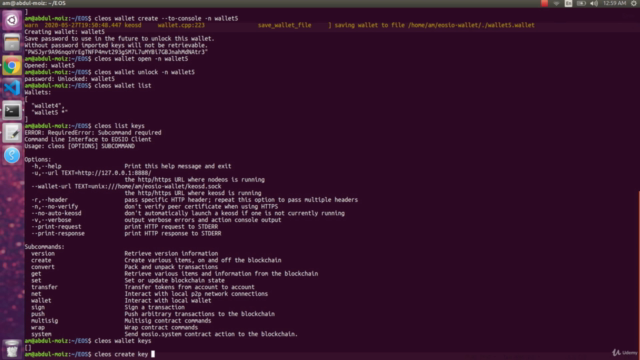 Learn EOS Blockchain Smart Contracts & DApps with C++, EOSJS – Screenshot 3