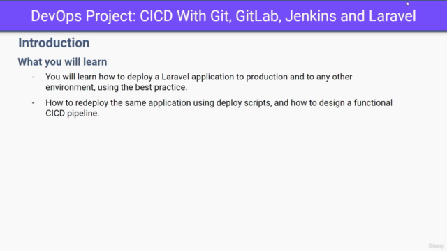 DevOps Project: CICD with Git GitLab Jenkins  and Laravel - Screenshot_01