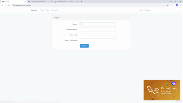 Curso Experto en Laravel – Screenshot 1