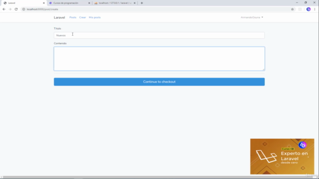 Curso Experto en Laravel – Screenshot 2