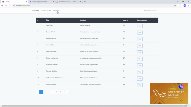 Curso Experto en Laravel – Screenshot 3