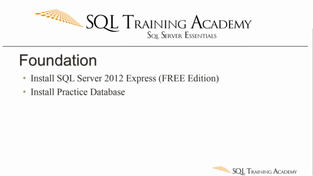SQL Server Essentials, from Scratch – Screenshot 1